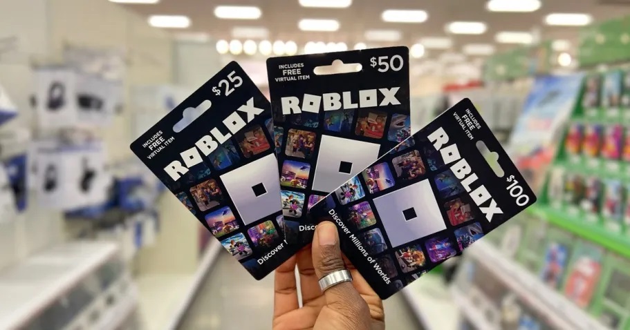 roblox gift card