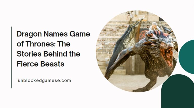 dragon names game of thrones