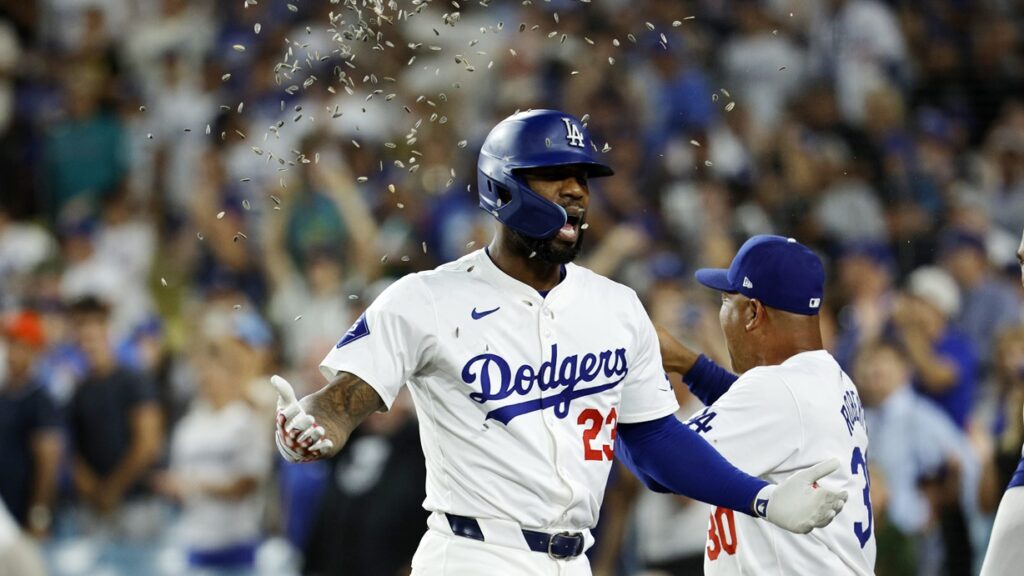 dodgers vs padres match player stats