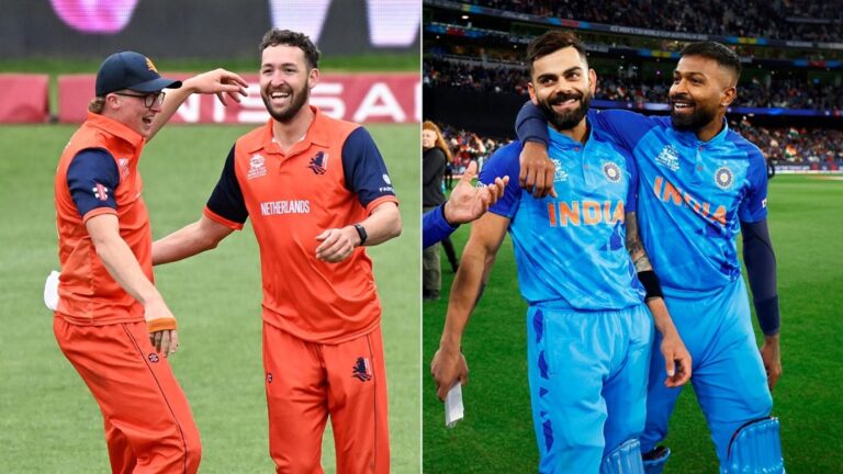 india national cricket team vs netherlands national cricket team timeline